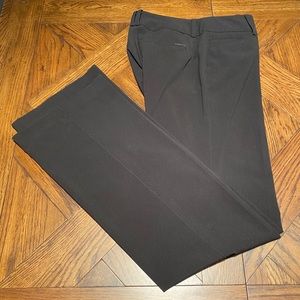 Black pants: long